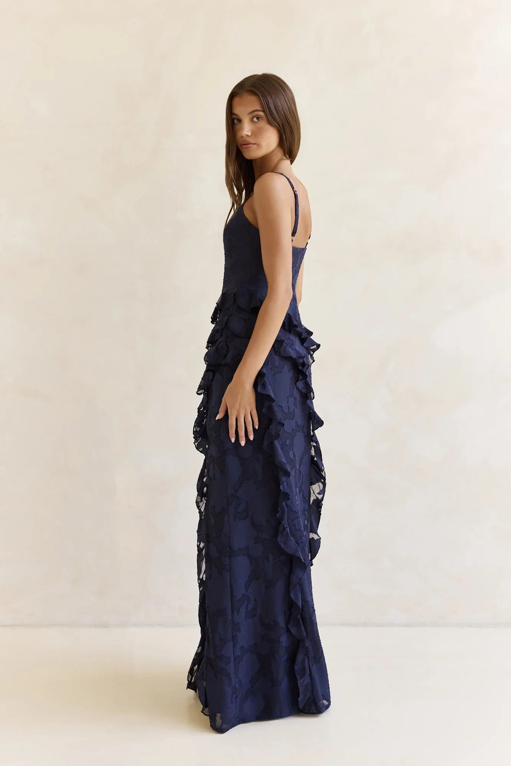 Urban Elegance Maxi Dress Navy