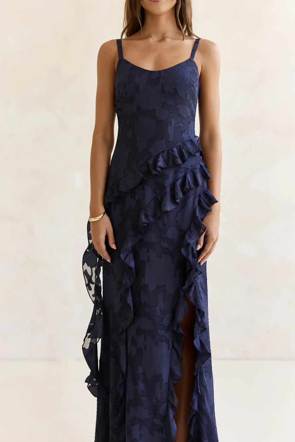 Urban Elegance Maxi Dress Navy