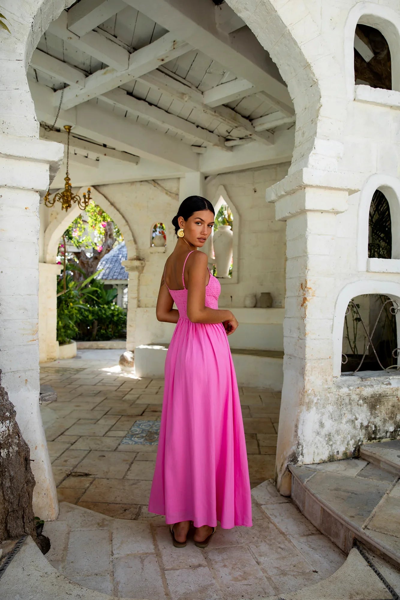 Blushing Lovers Maxi Dress Pink
