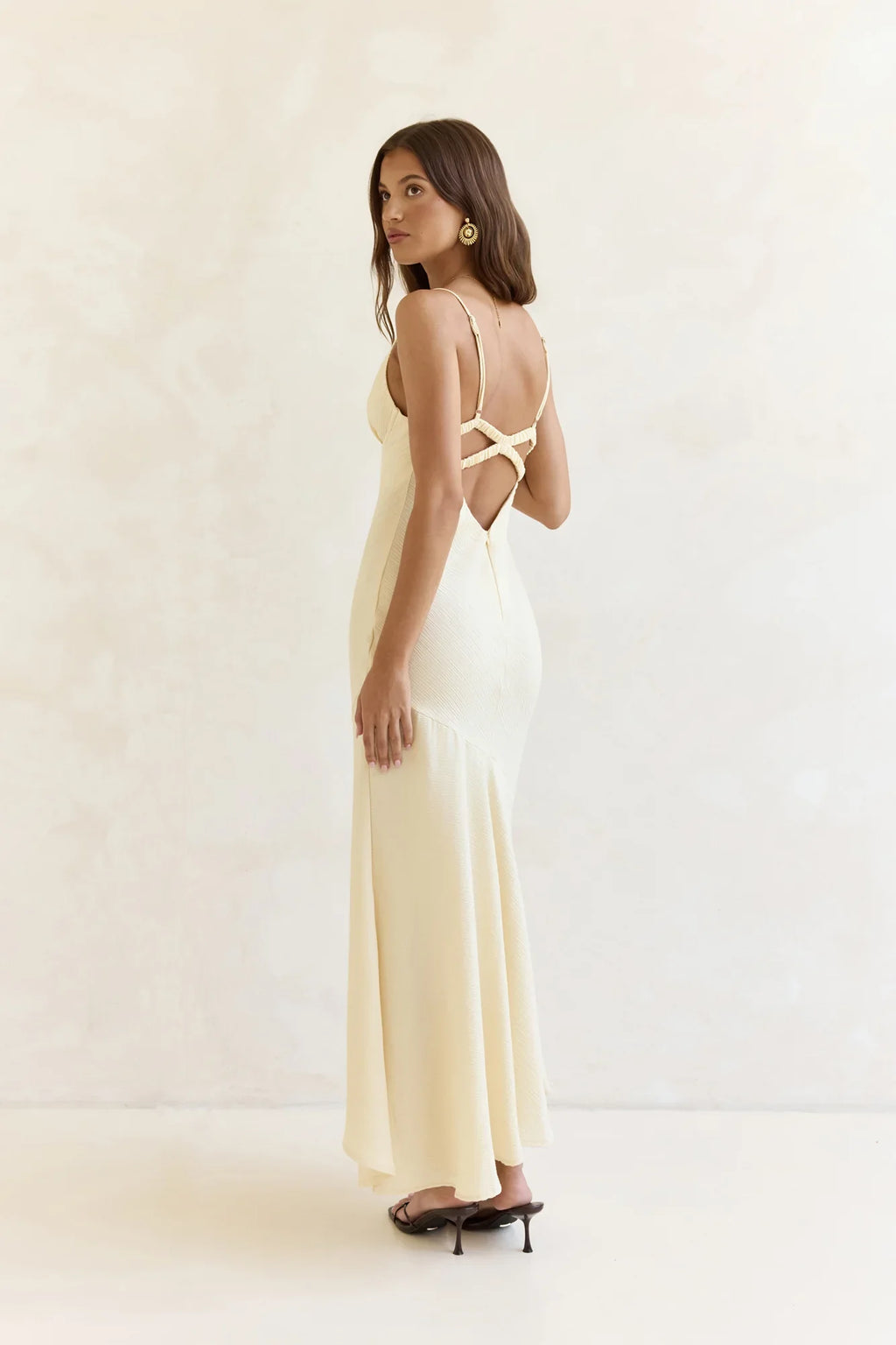 Moving Moments Maxi Dress Yellow