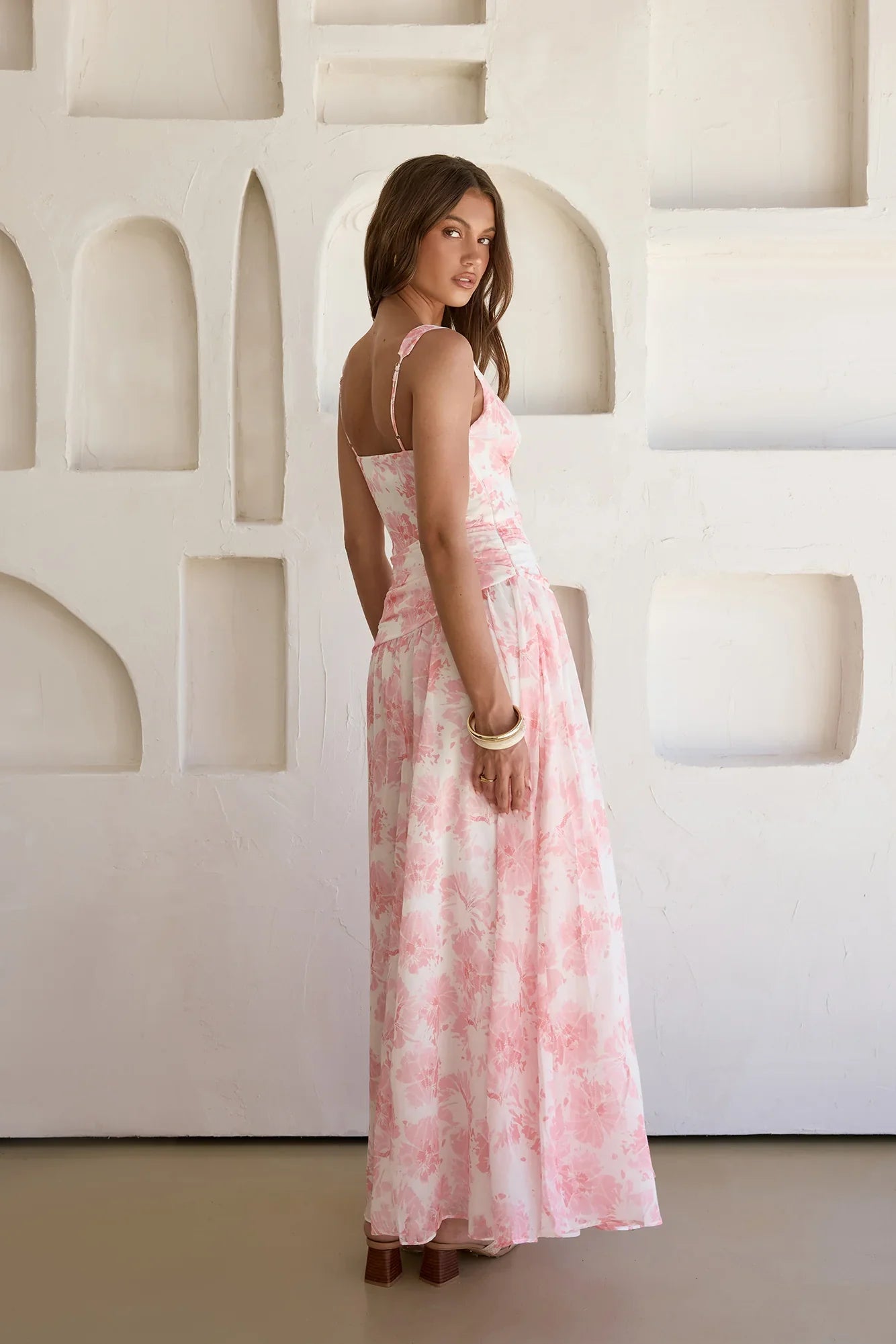 In Your Heart Maxi Dress Pink
