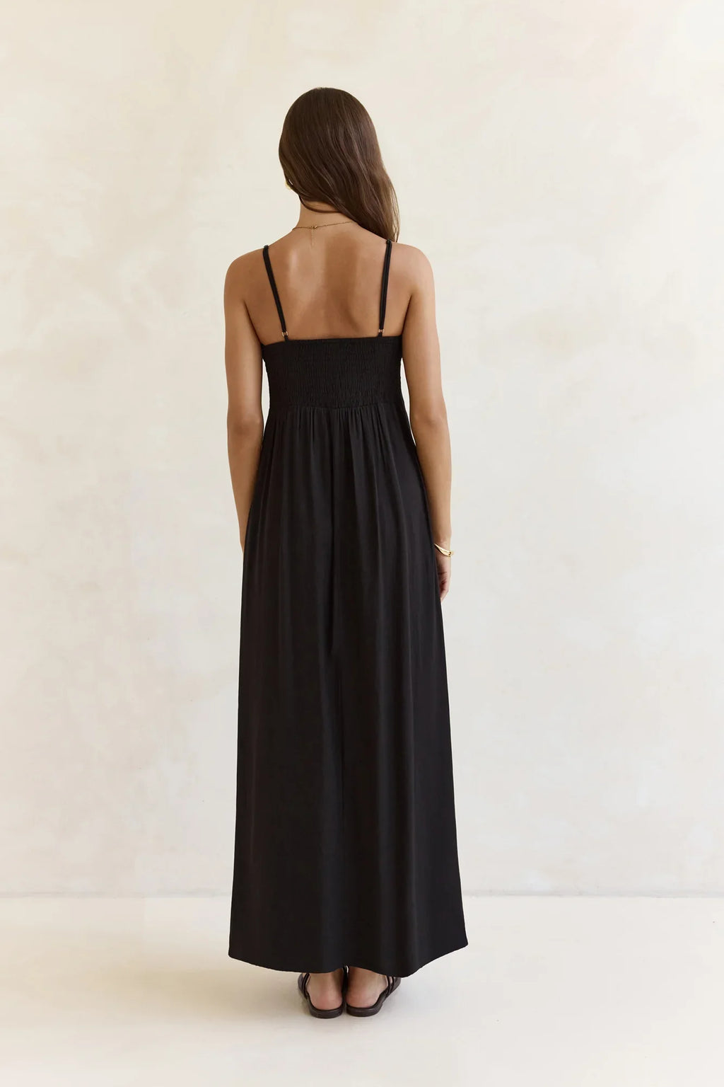 Highrise Skies Maxi Dress Black