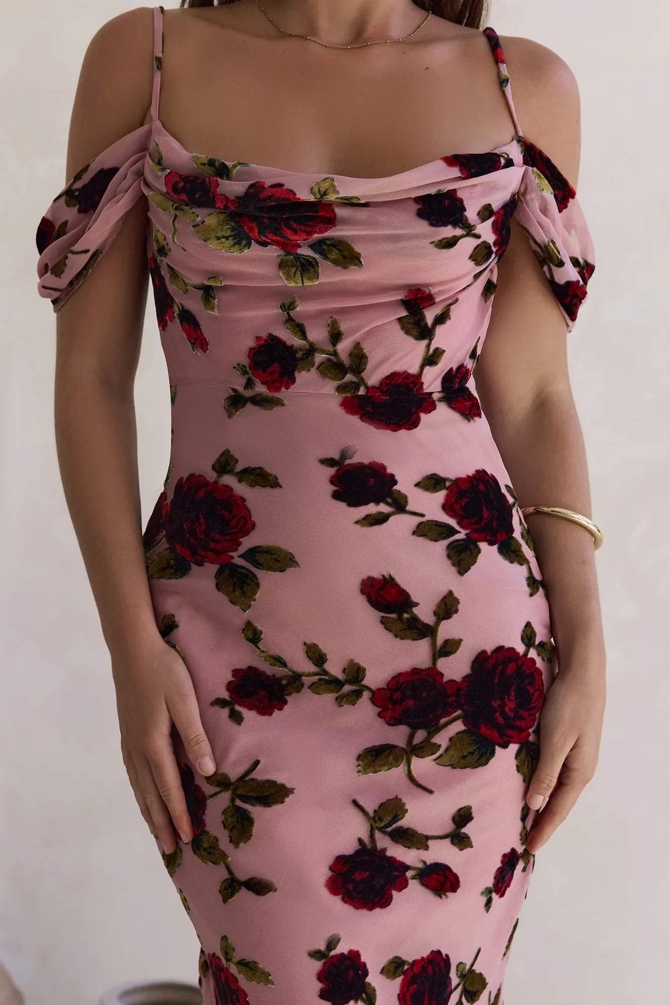 Rose By Name Maxi Dress Pink