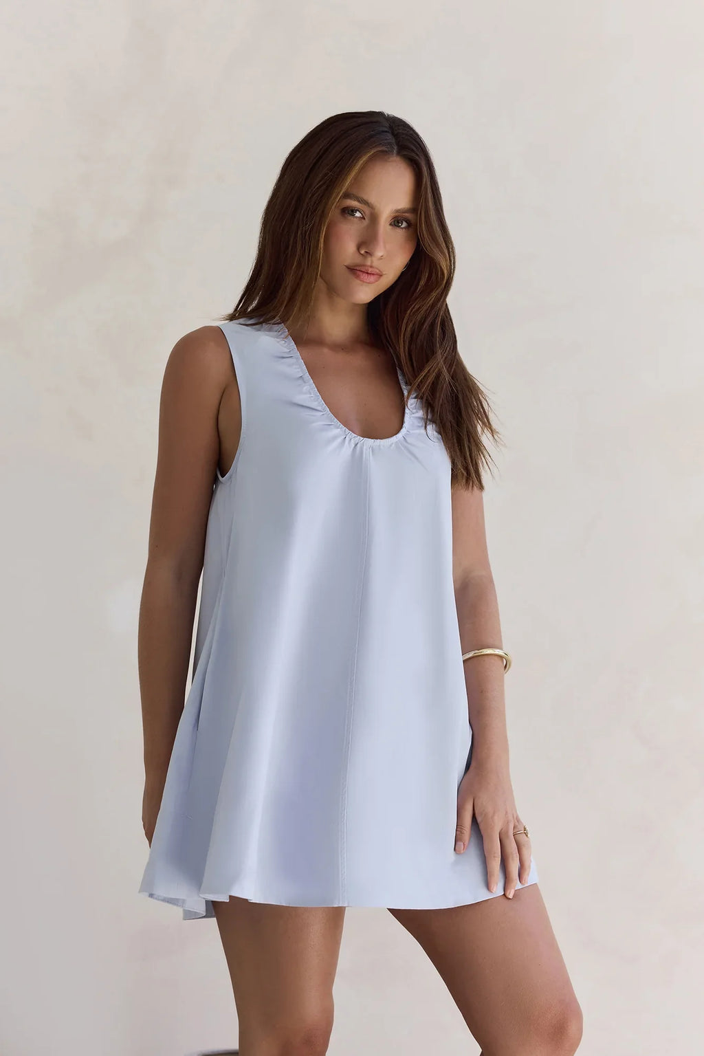 Diary Of The Sun Mini Dress Blue