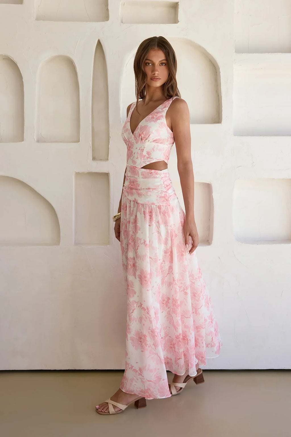 In Your Heart Maxi Dress Pink