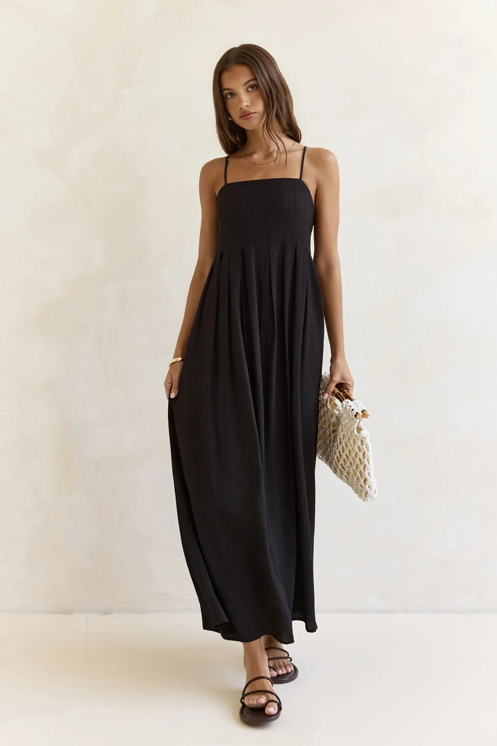 Highrise Skies Maxi Dress Black