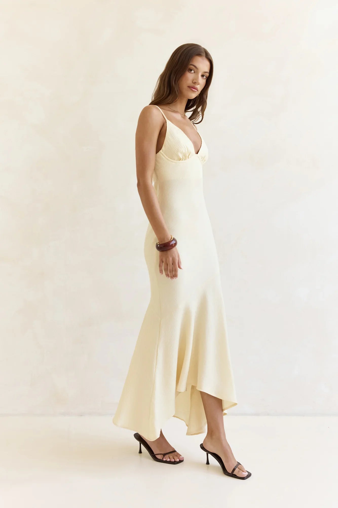 Moving Moments Maxi Dress Yellow