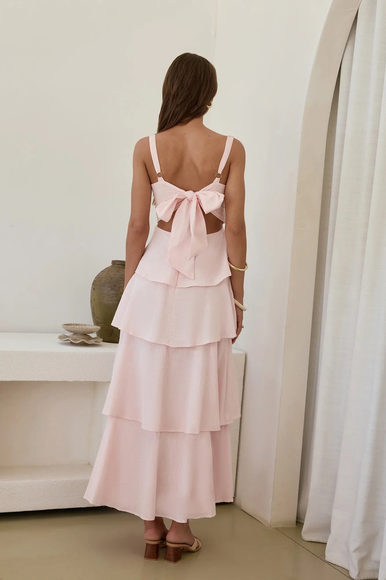 In Your Orbit Maxi Dress Pink