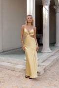 City Sunset Maxi Dress Yellow