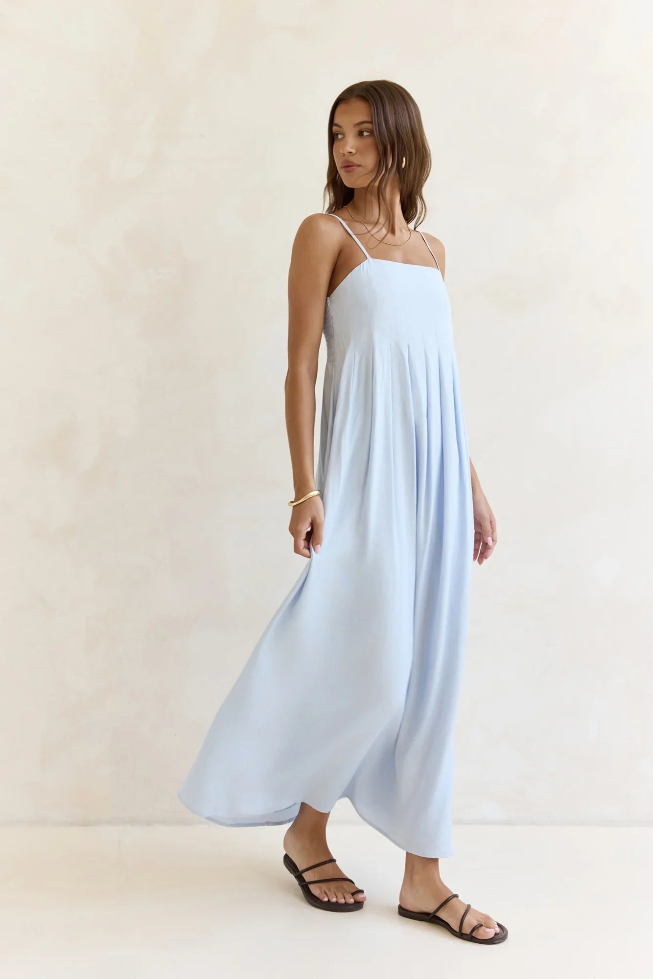 Highrise Skies Maxi Dress Blue