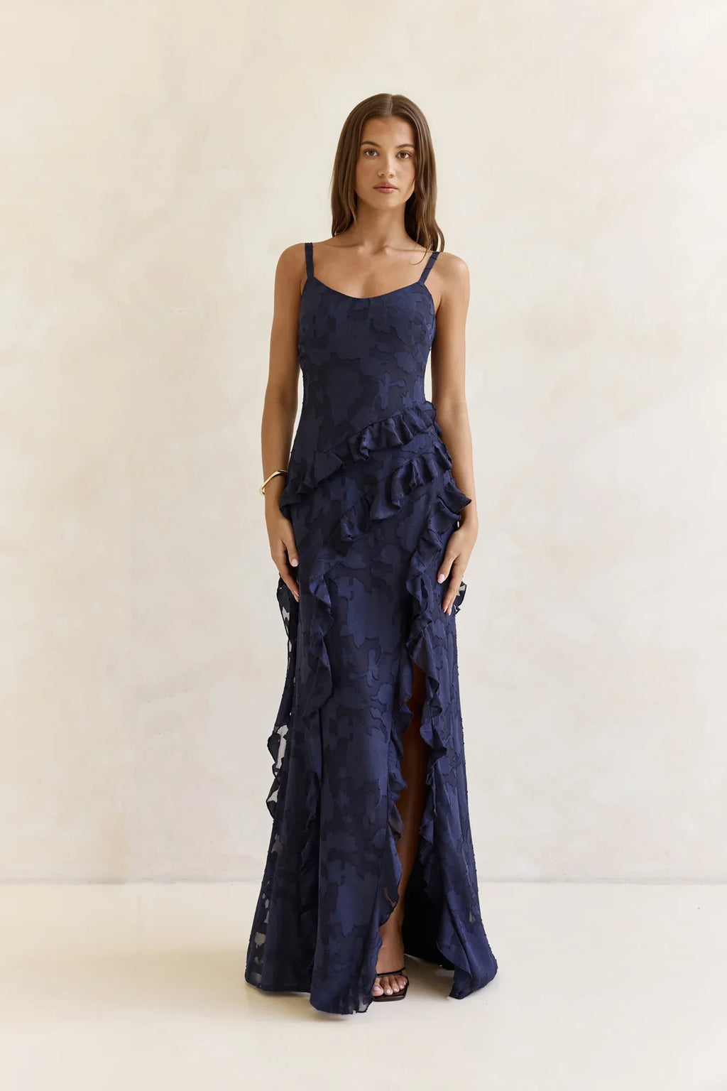 Urban Elegance Maxi Dress Navy
