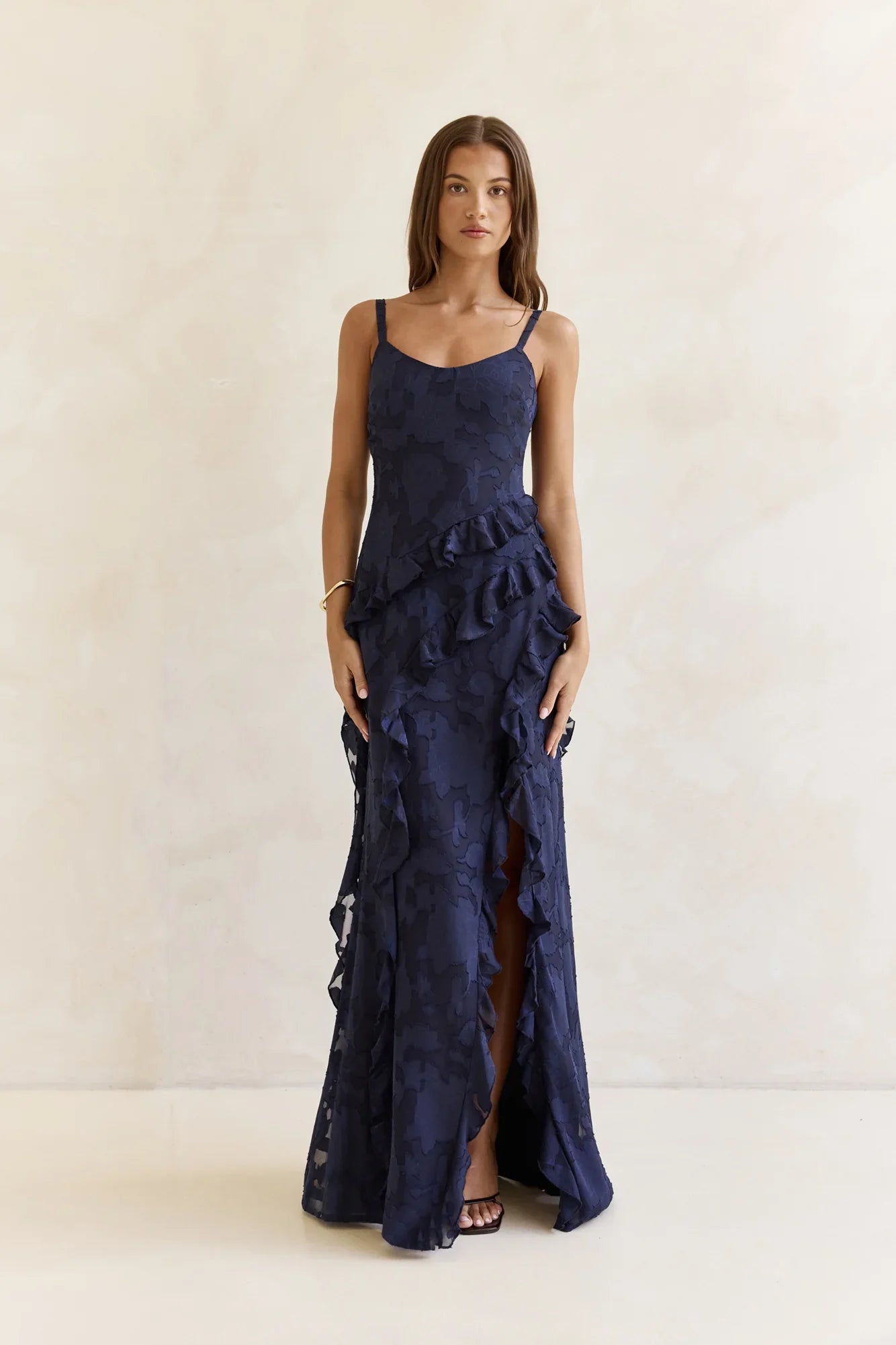 Urban Elegance Maxi Dress Navy