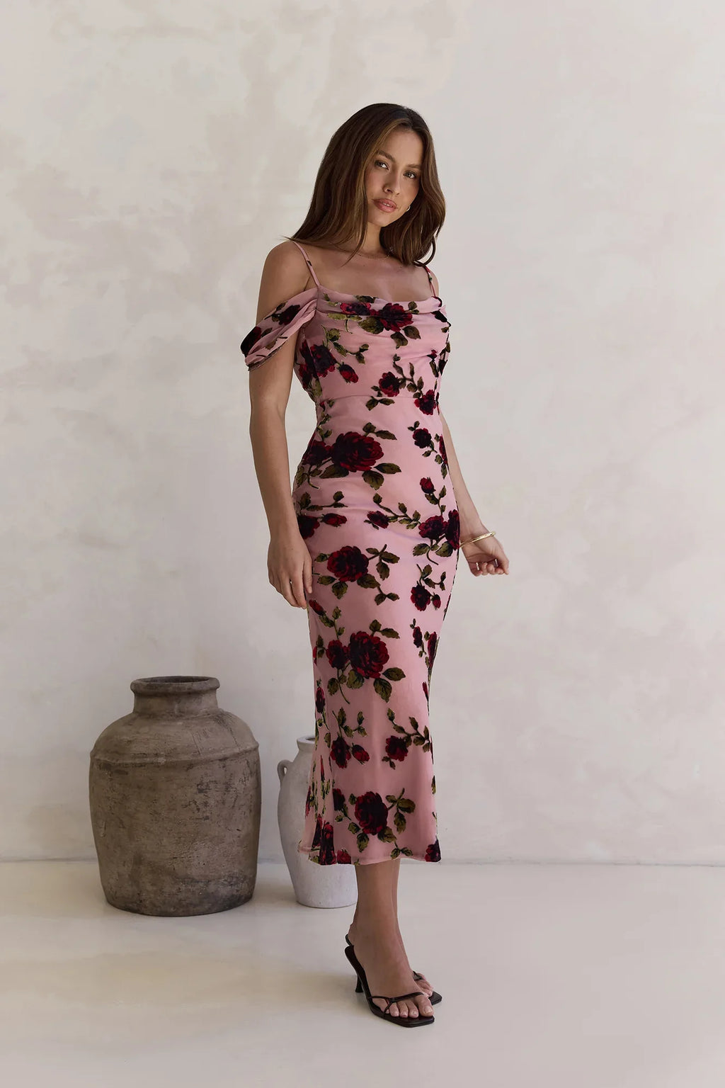 Rose By Name Maxi Dress Pink
