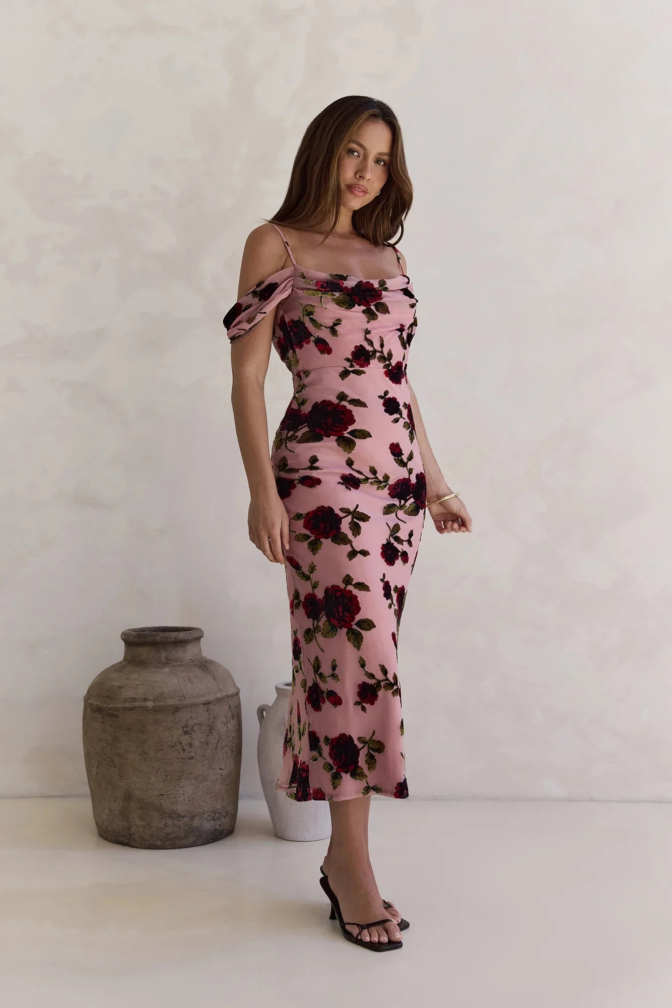Rose By Name Maxi Dress Pink