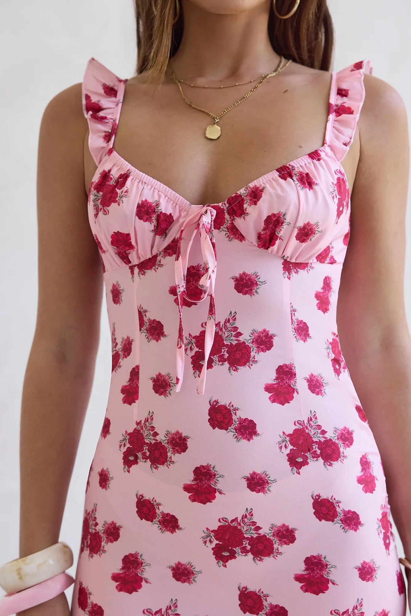 Softer Hearts Mini Dress Pink